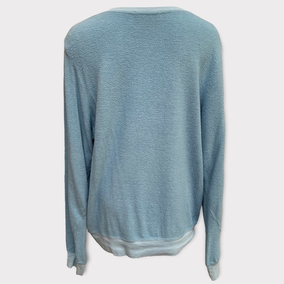WILDFOX Sweatshirt MERMAID ON DUTY Blue Medium - Picture 3 of 8